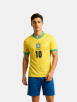 Neymar Jr. Samba Dance: Brazil National Team "Golden Classic" Fan Edition Jersey