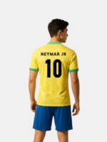 Neymar Jr. Samba Dance: Brazil National Team "Golden Classic" Fan Edition Jersey - Image 2