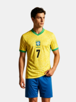 Vini Jr., the New Samba Master: Brazil National Team "Art of Light" Fan Edition Jersey