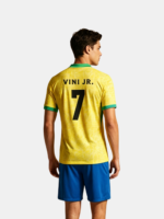 Vini Jr., the New Samba Master: Brazil National Team "Art of Light" Fan Edition Jersey - Image 2