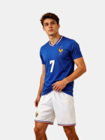 Griezmann, the agile midfielder: France national team "Continental Blues" fan edition jersey