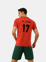 R. Leão's Wild Run Down the Wing: Portugal National Team "Speed ​​and Passion" Fan Edition Jersey - Image 2