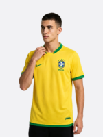 2006 Samba Art: Retro Replica of the Brazilian National Team Football Jersey