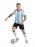 Iconic Blue Red White Rhythm Jersey | Ultimate Premium Supporter Kit - Image 2