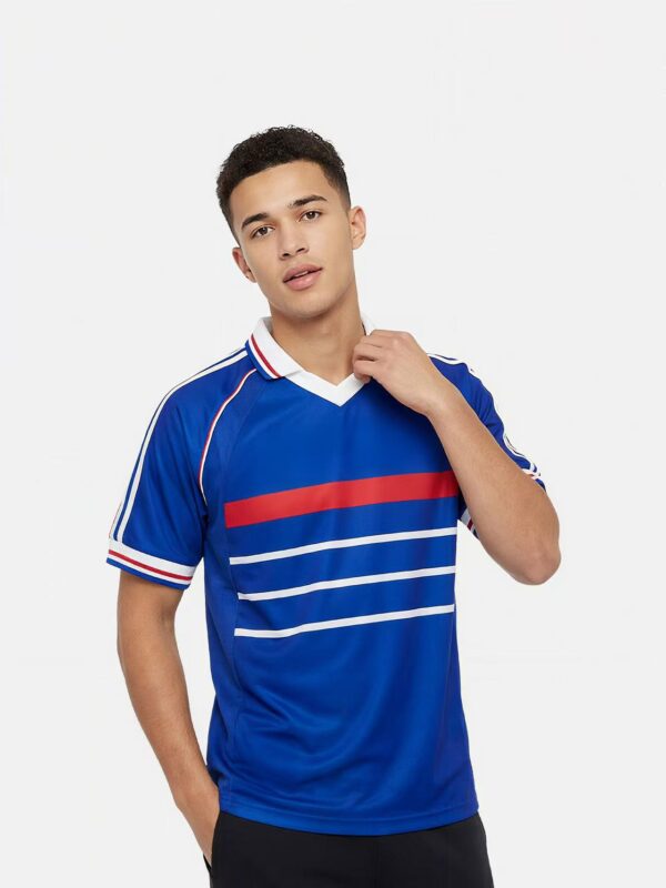 1998 French Classic: Retro Football Jersey for the French National Team World Cup main product view