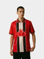 Canada 1998 retro jersey maple leaf world cup home kit classic football shirt