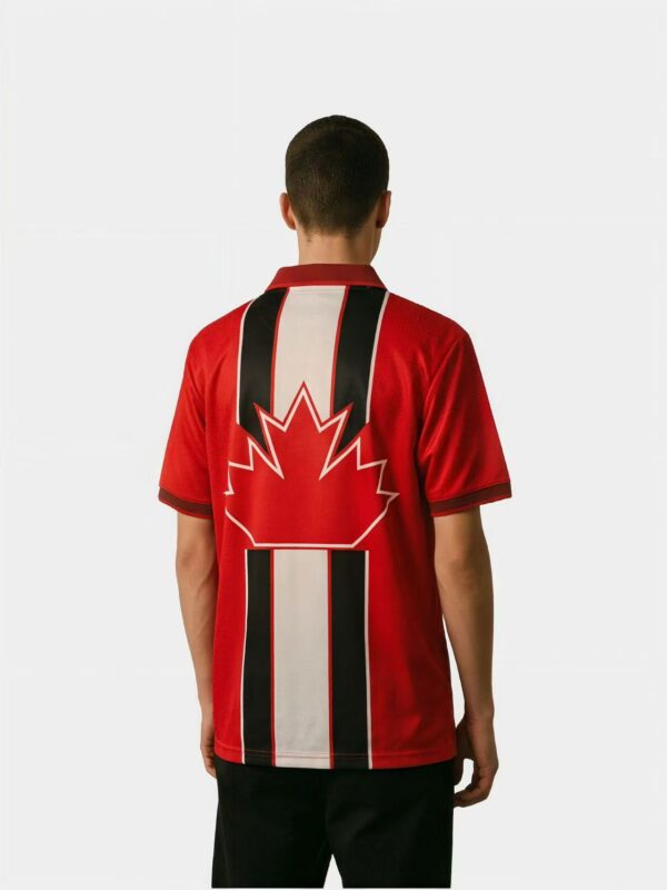 Canada 1998 retro football jersey detail